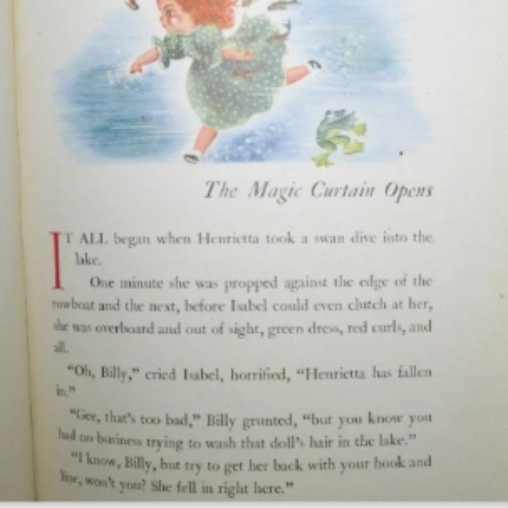 Vintage Book Land Of The Lost Isabell Manning Hewson 1945 Illustrated - Picture 7 of 8